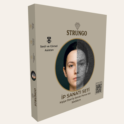 Strungo İp Sanatı Seti - Kutu Ön Yüzü