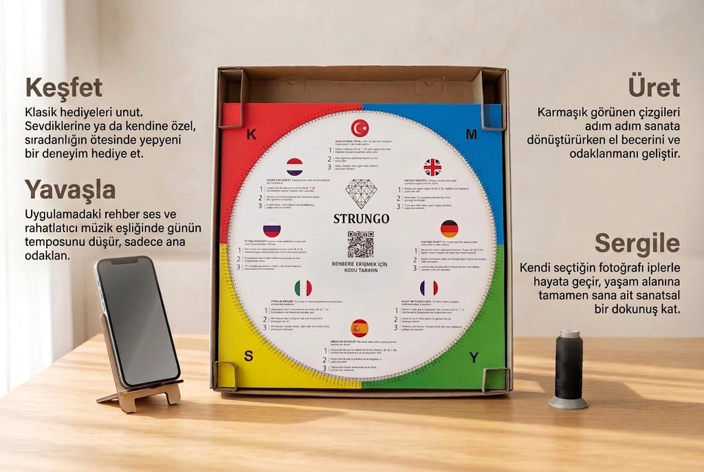 strungo ip sanati string art urun icerigi